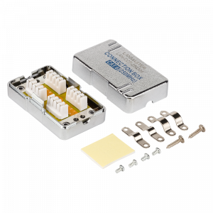 Connection box, shielded, category 6